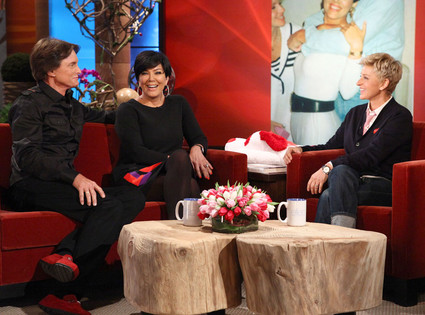 Ellen Degeneres , Bruce Jenner, Kris Jenner Ellen Degeneres , Bruce Jenner, Kris Jenner